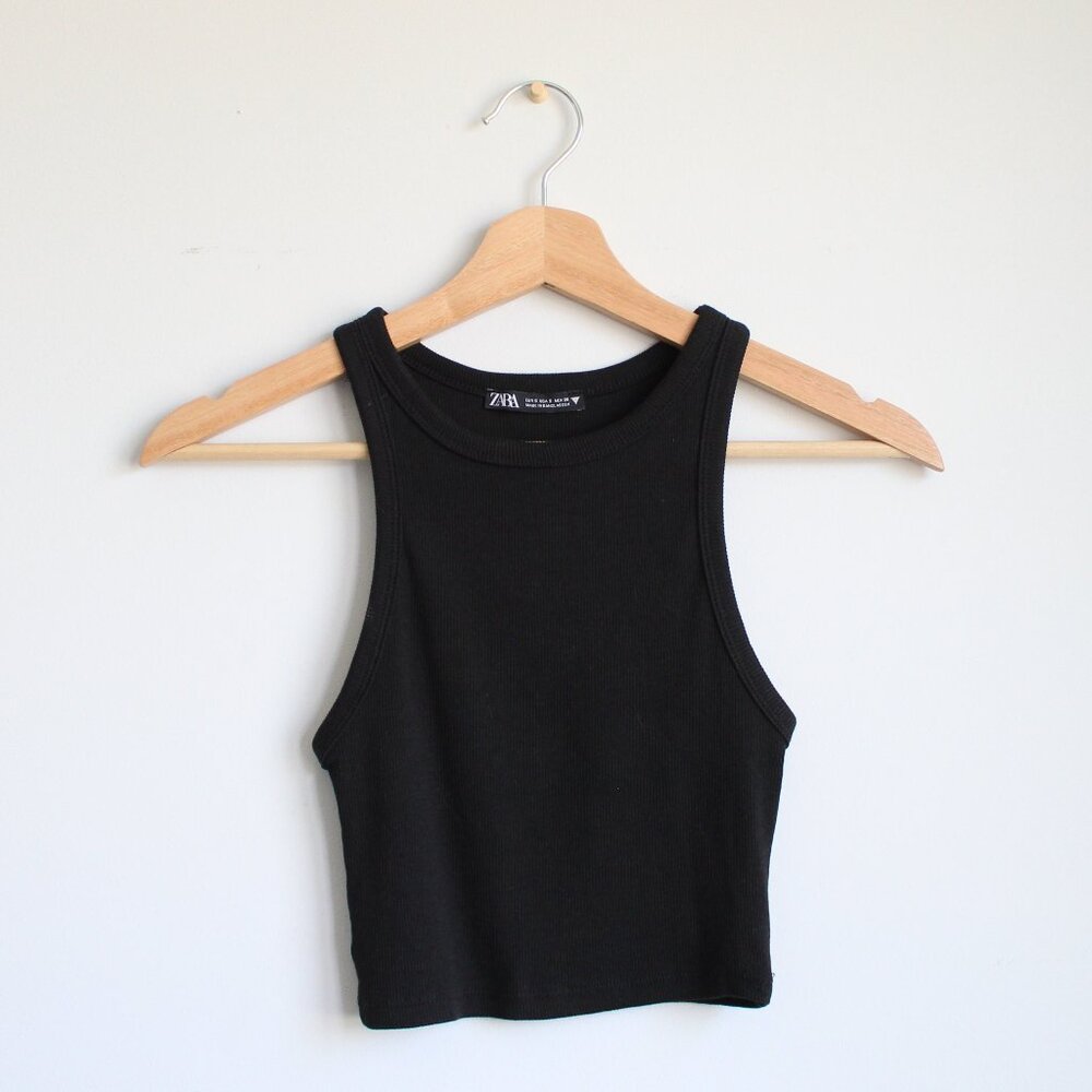 Zara Ribbed Tank Top